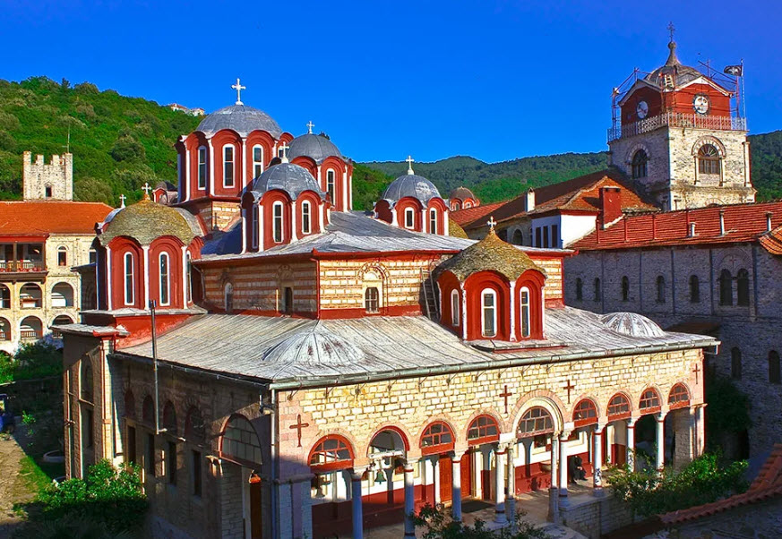 Esphigmenou Monastery, Greece